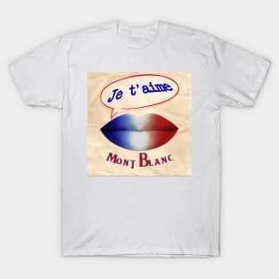 FRENCH KISS JETAIME MONT BLANC T-Shirt